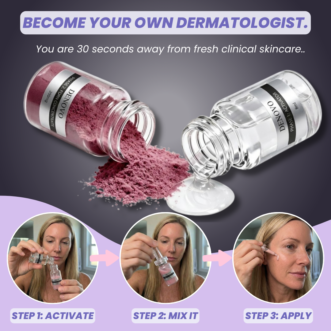 DENOVO: The Cryo-Infusion Vial Kit 1x Month Supply + 3x FREE Gifts